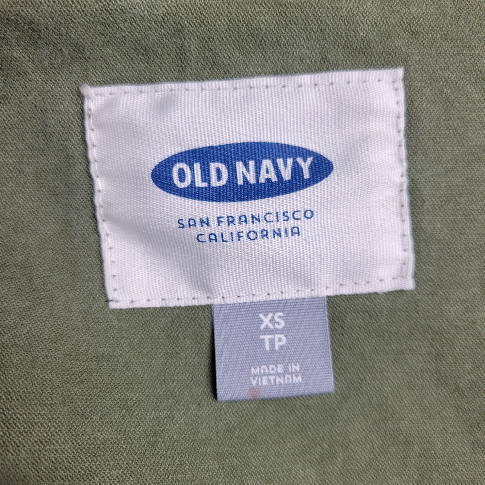 Old Navy Olive Green Cargo Utility Jacket - Picture 11 of 14